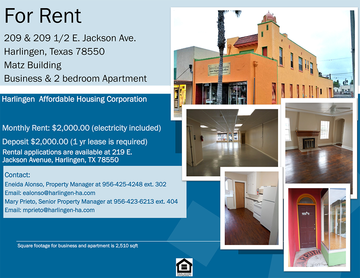 HAHC Rent Flyer
